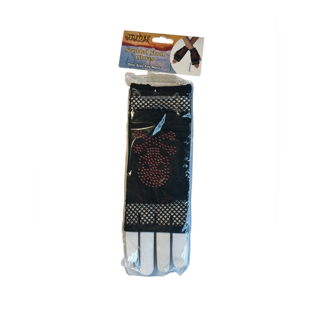 Spirit Studded Skull Gloves - Picture 1 of 2